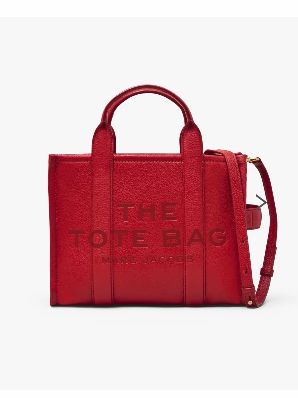 Marc Jacobs True Red Medium Tote